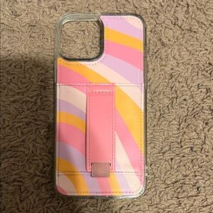 Wallis Pink and Yellow Swirl Phone Case